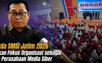Rakerda SMSI Jatim 2026 Tegaskan Fokus Organisasi sebagai Wadah Perusahaan Media Siber